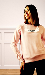 Lovely Sweatshirt in Apricot