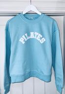 Pilates Sweatshirt Amalfi Blue