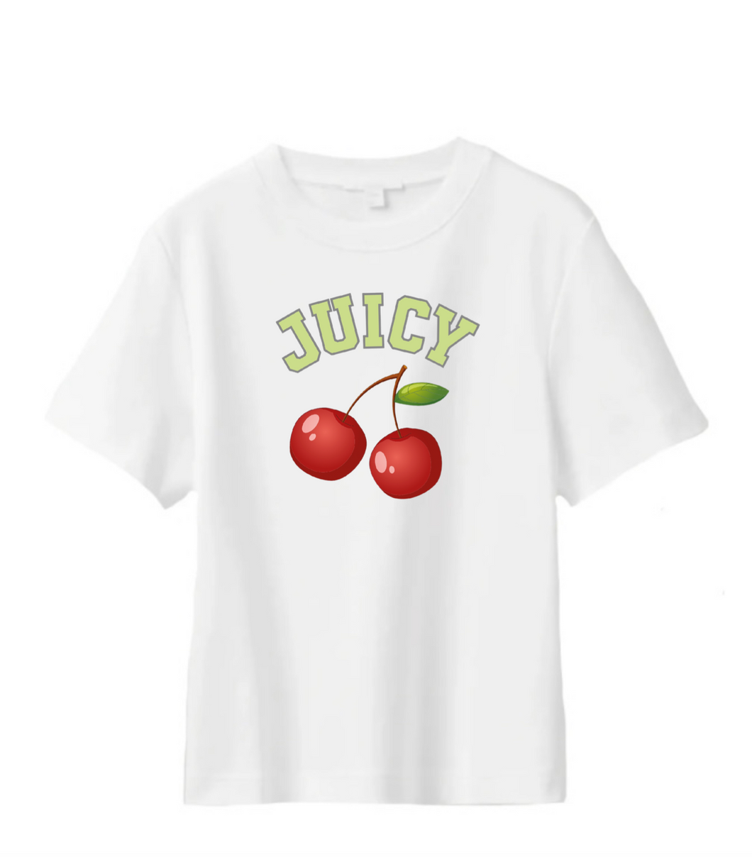 Juicy Cherries Tee Shirt New