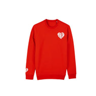 Scarlet Love Heart Sweatshirt, limited Edition