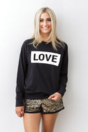 Love Monochrome Sweatshirt