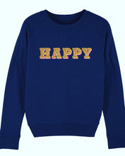 Load image into Gallery viewer, Happy Sweatshirt French Navy