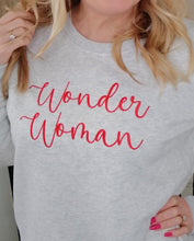 Load image into Gallery viewer, Wonder Woman Sweatshirt Red