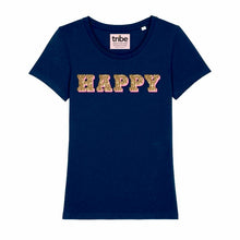 Load image into Gallery viewer, Happy Tee Shirt in French Navy