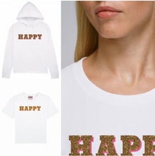 Load image into Gallery viewer, Happy Tee Shirt in Classic White