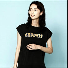 Load image into Gallery viewer, Goddess Tee Shirt loose fit