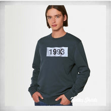 Load image into Gallery viewer, Personalised Year Sweatshirt French Navy