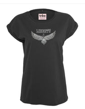 Load image into Gallery viewer, Liberty tee shirt in black